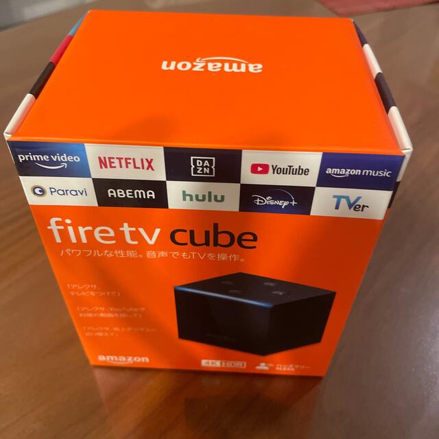 動作品 amazon fire tv cube 第2世代 4k HDR対応 スマホ/家電/カメラのテレビ/映像機器(その他)の商品写真