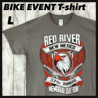 ギルタン(GILDAN)の未使用⭐︎バイクウィーク限定Tシャツ 半袖Tシャツ バッグプリントデットストック(Tシャツ/カットソー(半袖/袖なし))