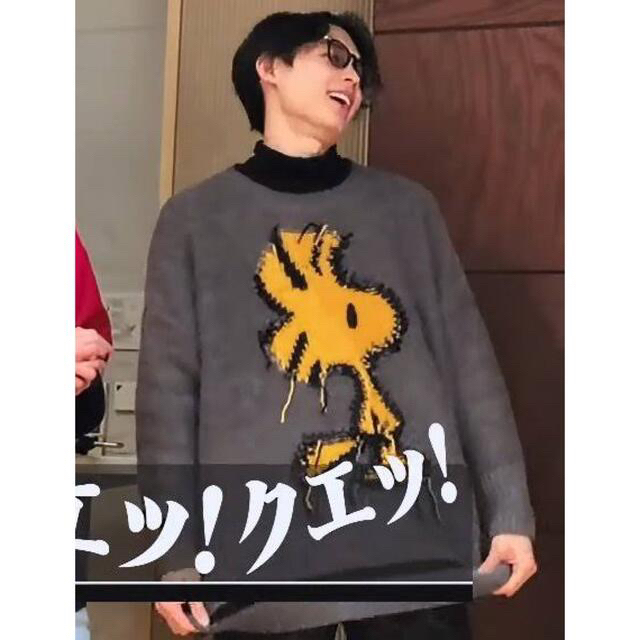 トップスZARA　ザラ　SixTONES　松村北斗　スヌーピー