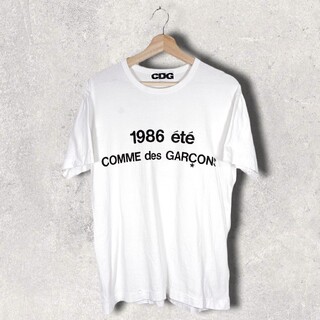 コムデギャルソン CDG 1986 ete Tシャツ 白/ホワイト