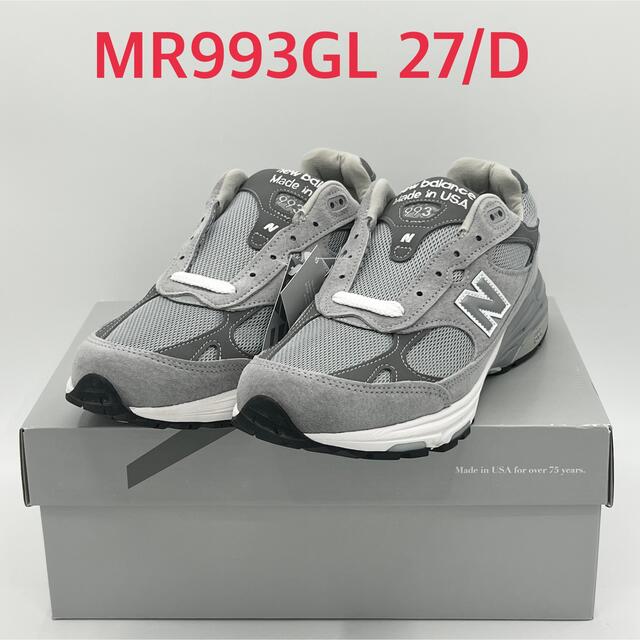 New Balance ニューバランス MR993GL 27cm/D - スニーカー