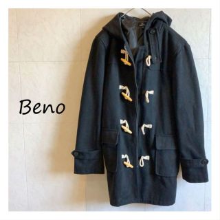 ビーノ(BENO)のメンズ　Beno　黒ダッフルコート　XL(ダッフルコート)