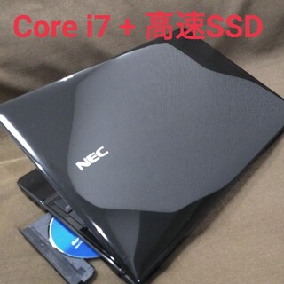 NEC - 高スペック/爆速4コア第4世代 i7/SSD480/ブルーレイ/ノートパソコン