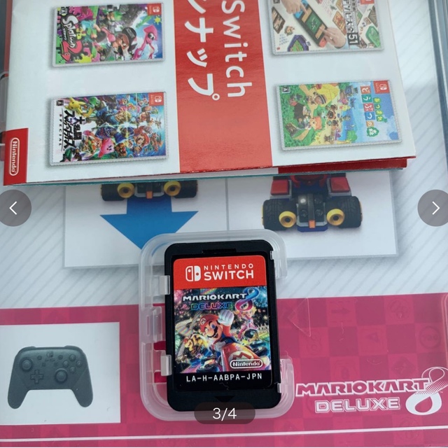 Nintendo Switch(ニンテンドースイッチ)のマリオカート8 デラックス　Switch エンタメ/ホビーのゲームソフト/ゲーム機本体(家庭用ゲームソフト)の商品写真