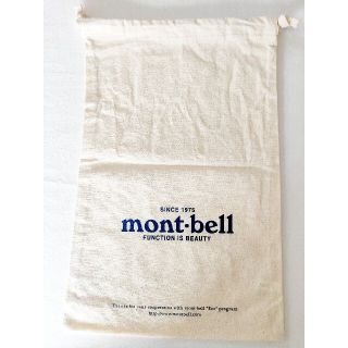 モンベル(mont bell)のモンベル★生成りコットン袋★プレゼント用(登山用品)