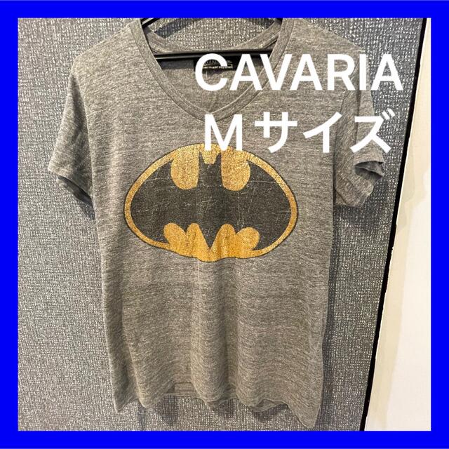 CavariA(キャバリア)のキャバリア　バットマン　Tシャツ　Mサイズ メンズのトップス(Tシャツ/カットソー(半袖/袖なし))の商品写真