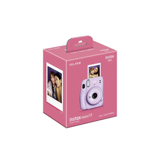 富士フイルム(フジフイルム)のinstax mini 11 チェキ ライラックパープル新品未使用 スマホ/家電/カメラのカメラ(フィルムカメラ)の商品写真