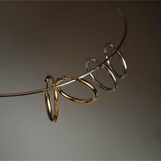 フリークスストア(FREAK'S STORE)のStainless hoop pierce silver No.850(ピアス)
