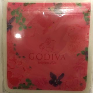 GODIVA 2022ときめく心　ストックバッグ　ノベルティ(ノベルティグッズ)