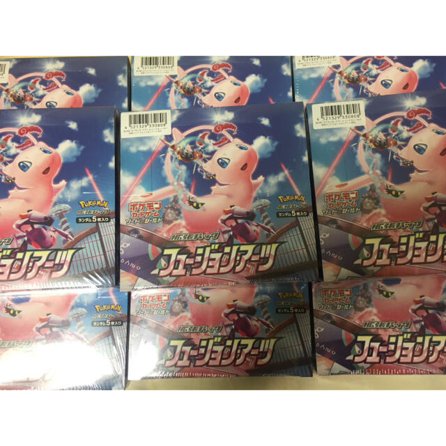 ポケカ フュージョンアーツ box シュリンク付 新品未開封 ポケモンカード