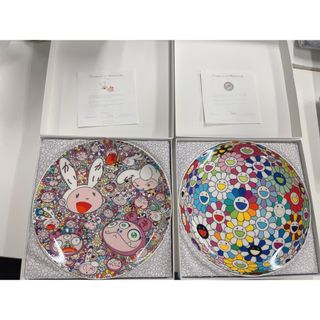 村上隆 2周年 記念 限定 プレート お花 カイカイキキ flower