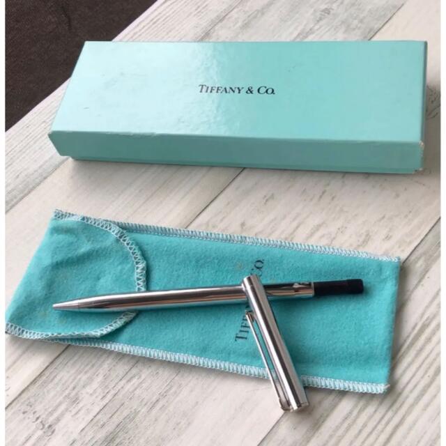 Tiffany & Co.(ティファニー)の値下げ中　ティファニーTクリップボールペン インテリア/住まい/日用品の文房具(ペン/マーカー)の商品写真