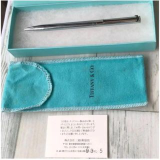 Tiffany & Co. - 値下げ中 ティファニーTクリップボールペンの通販 by