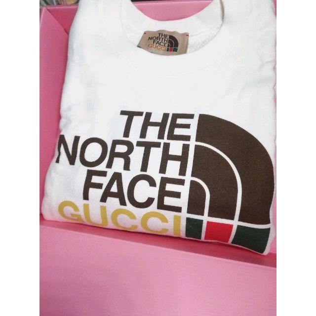 Gucci - GUCCI The North Face スウェット(ホワイト)