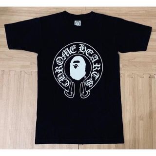 エイプ A Bathing APE × クロムハーツ Tシャツ 激レア