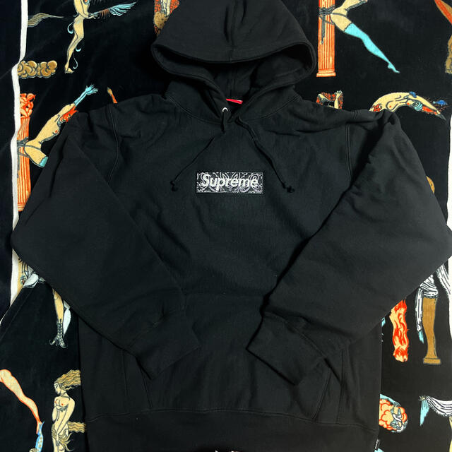 supreme 19AW/Bandana Box Logo Hooded