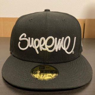 シュプリーム(Supreme)の新品/サイズ3/8Supreme Handstyle New Era Black(キャップ)