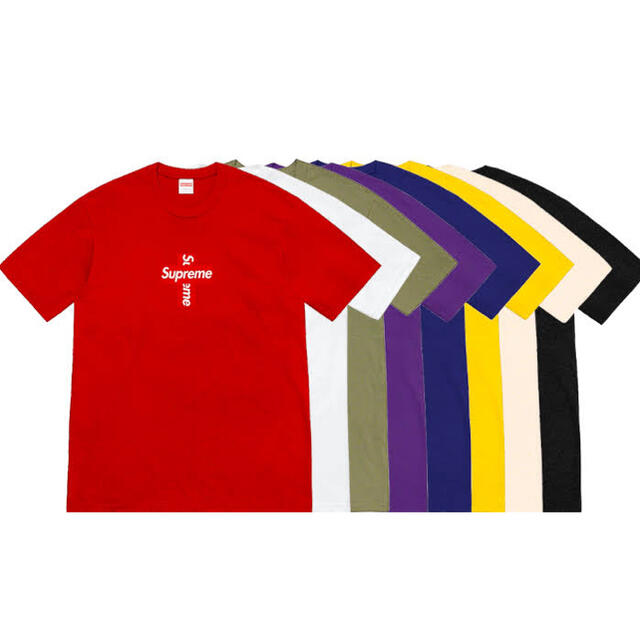 supreme Cross Box Logo Tee