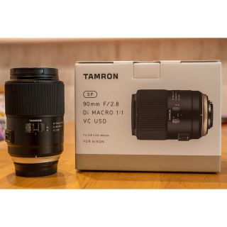 タムロン(TAMRON)のタムロン90mm F2.8 VC F017 FTZ対応済(レンズ(単焦点))