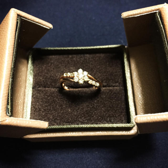 格安 ダイヤモンド ピンクゴールド レディースのアクセサリー(リング(指輪))の商品写真