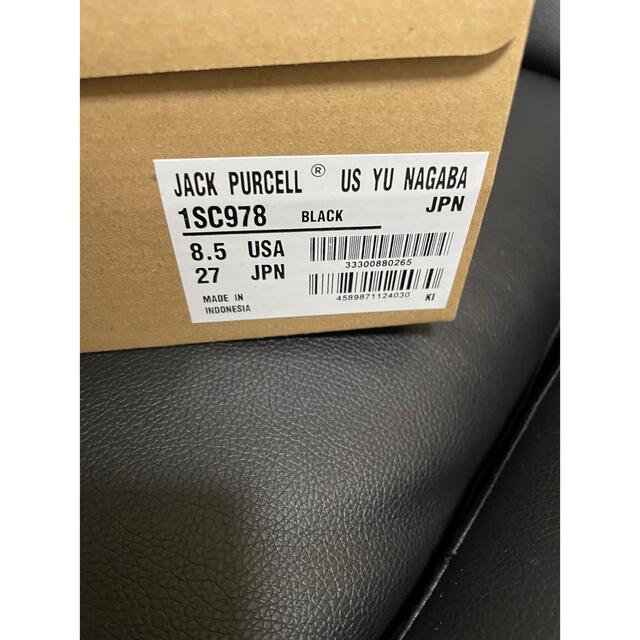 CONVERSE(コンバース)のJACK PURCELL US YU NAGABA 27cm ユウ　ナガバ メンズの靴/シューズ(スニーカー)の商品写真