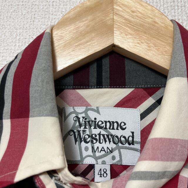 Vivienne Westwood(ヴィヴィアンウエストウッド)のVivienne Westwood MAN ヴィヴィアン チェックシャツ メンズのトップス(シャツ)の商品写真