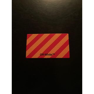 オフホワイト(OFF-WHITE)のOFF Whiteステッカー(ステッカー)