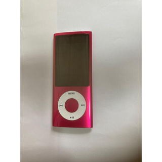 アイポッド(iPod)のiPod  nano  第5世代　16GB(ピンク)(ポータブルプレーヤー)