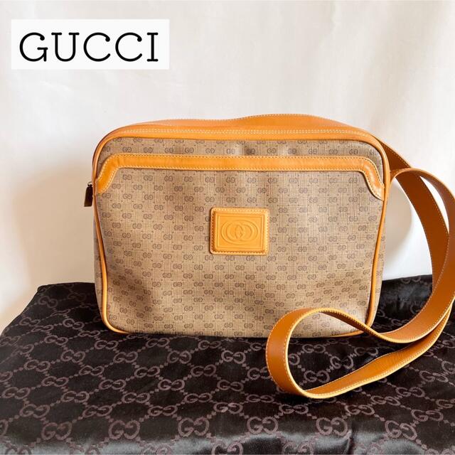 【レア】GUCCI オールドグッチ マイクロGG ショルダーバッグ | フリマアプリ ラクマ