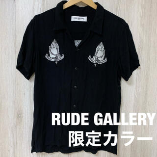 ルードギャラリー(RUDE GALLERY)の限定品◼️ルードギャラリー RUDE GALLERY マリア　ボーリングシャツ(シャツ)