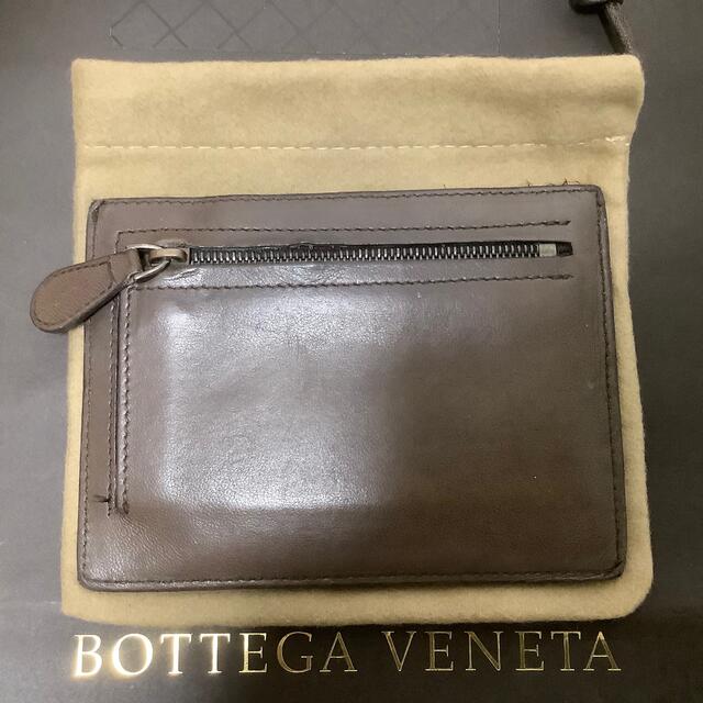 Bottega Veneta(ボッテガヴェネタ)のボッテガヴェネタ　カードケース／コインケース　ブラウン系 レディースのファッション小物(コインケース)の商品写真