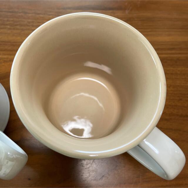 LE CREUSET(ルクルーゼ)のマグカップ　ホワイトラスター　ルクルーゼ インテリア/住まい/日用品のキッチン/食器(グラス/カップ)の商品写真