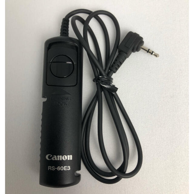 Canon(キヤノン)のRS-60E3 Canon キヤノン リモートスイッチ 中古美品  スマホ/家電/カメラのカメラ(その他)の商品写真