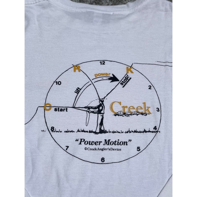 1LDK SELECT(ワンエルディーケーセレクト)のCreek Angler's Device ロンT power motion メンズのトップス(Tシャツ/カットソー(七分/長袖))の商品写真