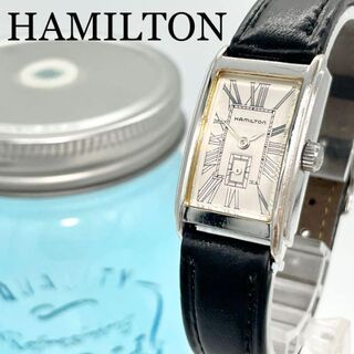ハミルトン(Hamilton)の438 ハミルトン時計　アードモア　レディース腕時計　アンティーク　長方形　希少(腕時計)