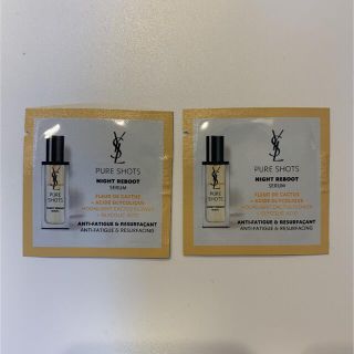 イヴサンローランボーテ(Yves Saint Laurent Beaute)のイヴ・サンローラン ピュアショット ナイトセラム ２つセット(美容液)