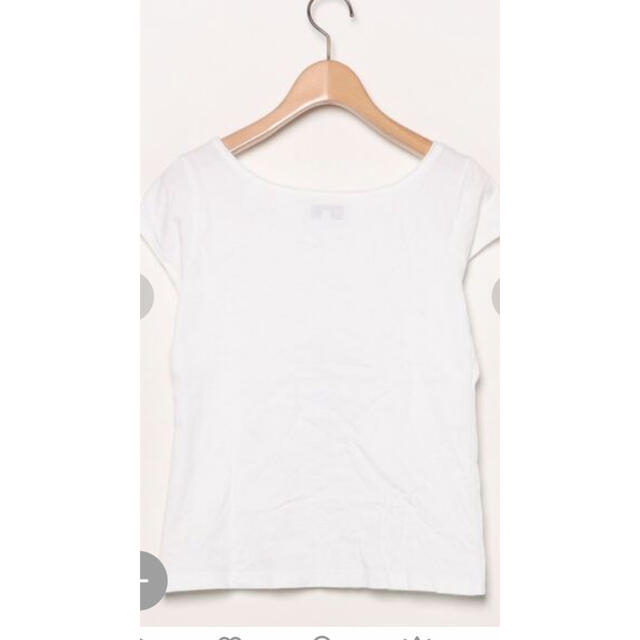 agnes b.(アニエスベー)のアニエスベーTシャツ　白　サイズ02 レディースのトップス(Tシャツ(半袖/袖なし))の商品写真