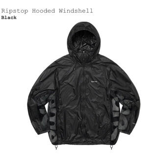 Supreme - Supreme Ripstop Hooded Windshell Black S