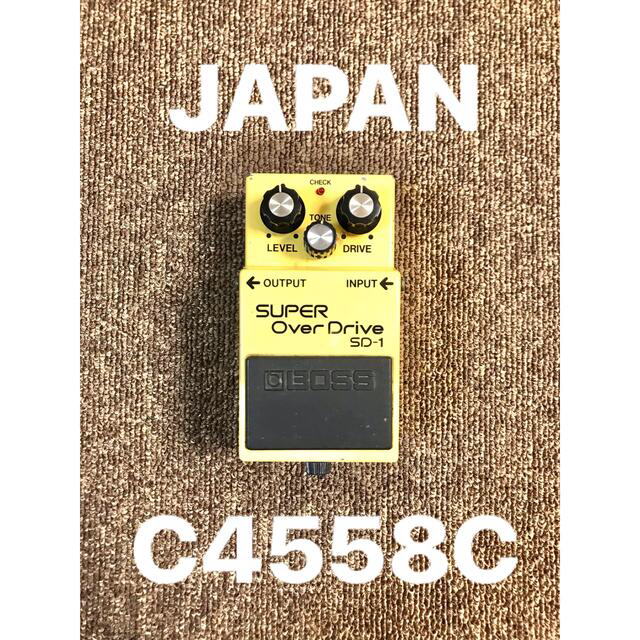 JAPAN BOSS SD-1 SUPER OverDrive ボス