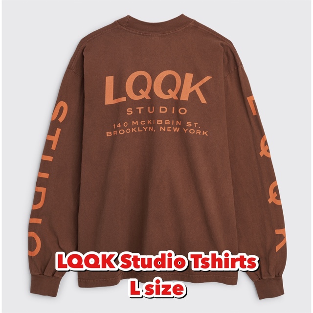LQQK Studio ルック 半袖Tシャツ Sサイズ
