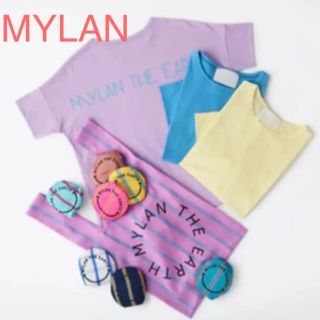 ドゥロワー(Drawer)の美品♡マイラン MYLAN  Tシャツ カットソー トップス(カットソー(半袖/袖なし))