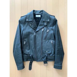 希少 イヴサンローラン レザージャケット トムフォード 牛革 34