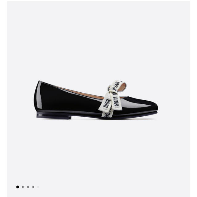 Christian Dior(クリスチャンディオール)のDior バレエフラットシューズ パテントカーフスキン レディースの靴/シューズ(バレエシューズ)の商品写真