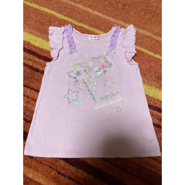 mezzo piano(メゾピアノ)のmezzo piano ノースリーブ キッズ/ベビー/マタニティのキッズ服女の子用(90cm~)(Tシャツ/カットソー)の商品写真