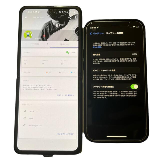 iPhone(アイフォーン)のiphone 12 mini 128gb ホワイト 白 simフリー  スマホ/家電/カメラのスマートフォン/携帯電話(スマートフォン本体)の商品写真