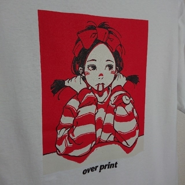 over print  POP ART Tシャツ (福岡パルコ限定カラー)