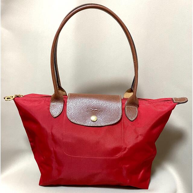 LONGCHAMP(ロンシャン)の✴︎美品✴︎ルージュ✴︎ロンシャン プリアージュSトートバッグ② レディースのバッグ(トートバッグ)の商品写真