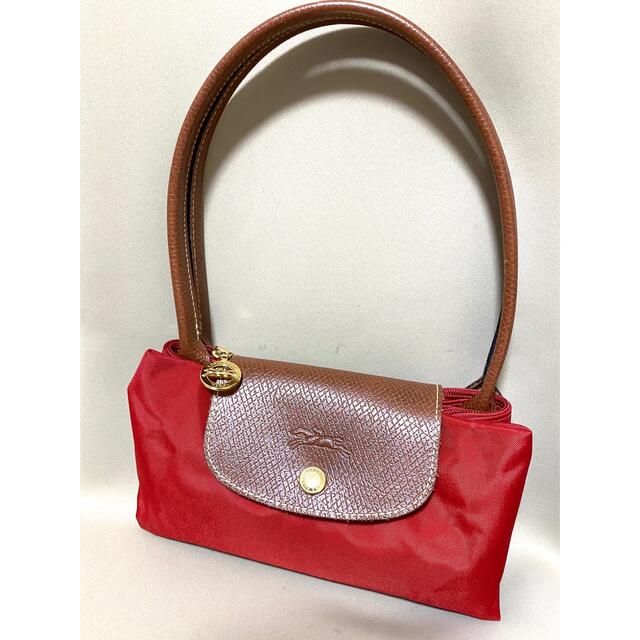 LONGCHAMP(ロンシャン)の✴︎美品✴︎ルージュ✴︎ロンシャン プリアージュSトートバッグ② レディースのバッグ(トートバッグ)の商品写真