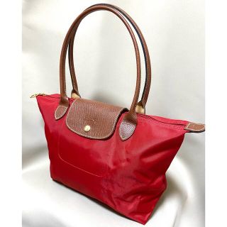 ロンシャン(LONGCHAMP)の✴︎美品✴︎ルージュ✴︎ロンシャン プリアージュSトートバッグ②(トートバッグ)