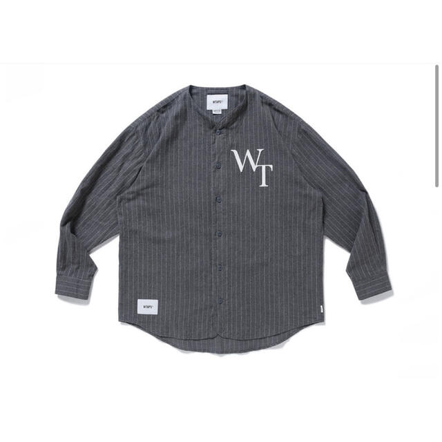 Wtaps LEAGUE  LS /COTTON. FLANNELSTRIPE